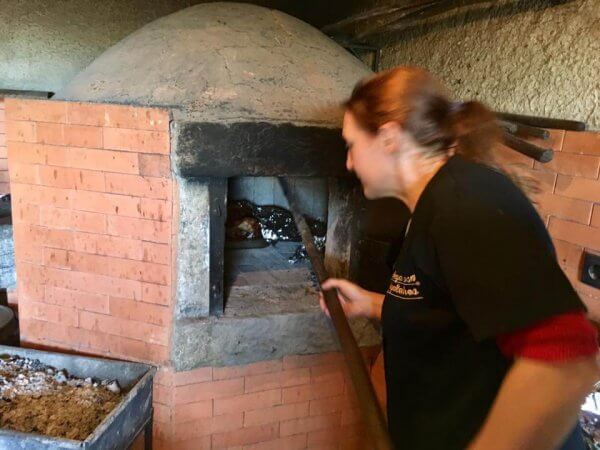Cabrito estonado - Forno