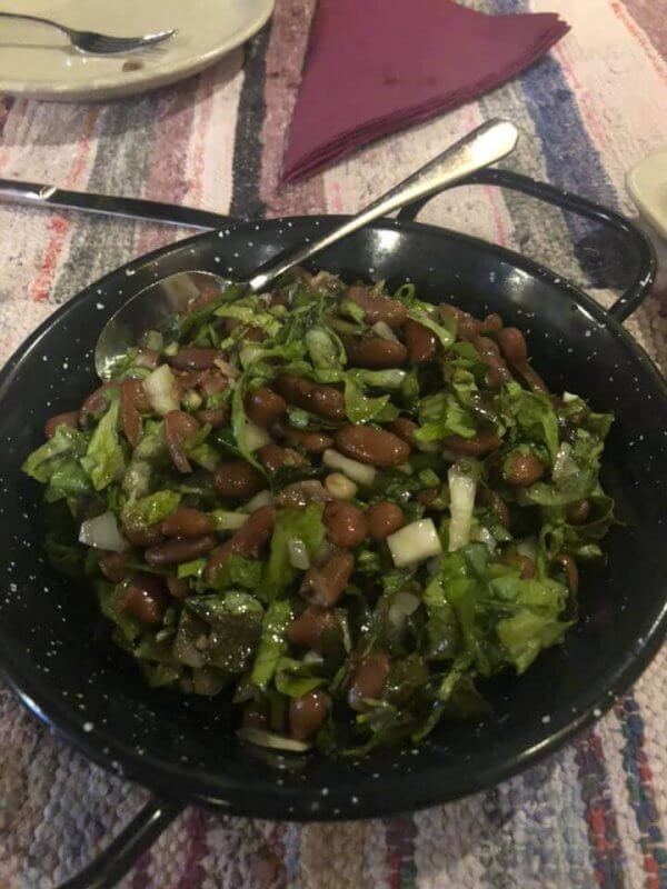 Feijão com almeirão