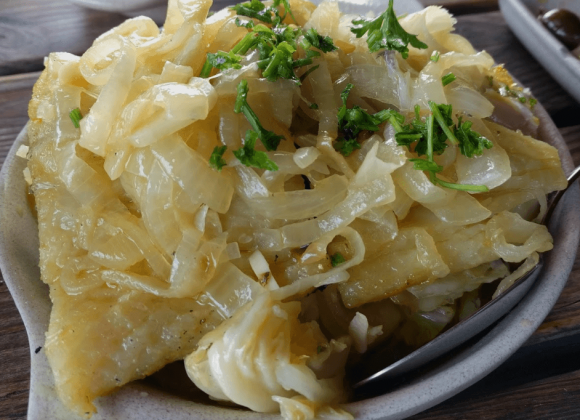 Bacalhau de cebolada